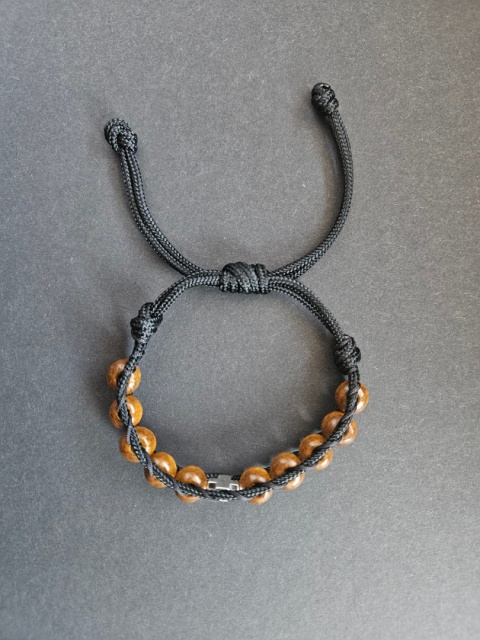 Bransoletka dziesiątka Różańca drewniana