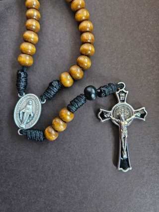 Drewniany Rozaniec tradycyjny