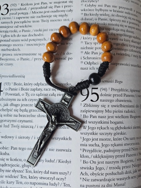 Dziesiątka Różańca jasny brąz