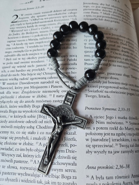 Dziesiątka Różańca czarna