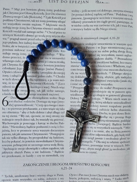 Dziesiątka Różańca niebieska