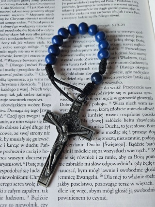 Dziesiątka Różańca niebieska