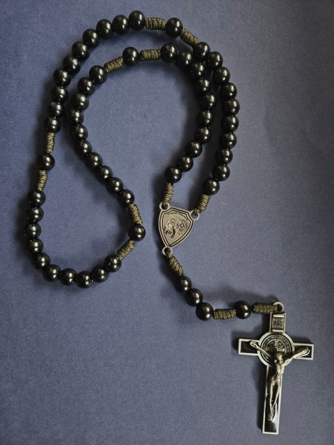 Różaniec na szyję św.Ojciec Pio