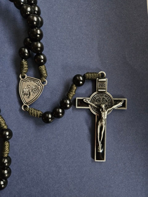 Różaniec na szyję św.Ojciec Pio