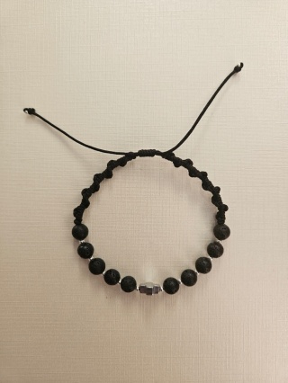 Bransoletka lawa wulkaniczna