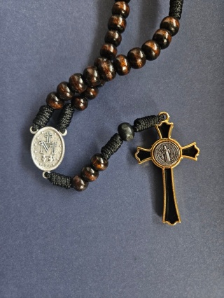 Ròżaniec drewniany tardycyjny