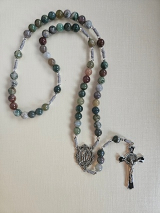 Różaniec agat indyjski