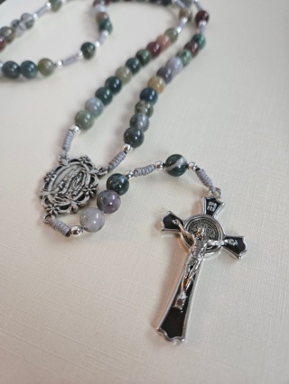 Różaniec agat indyjski