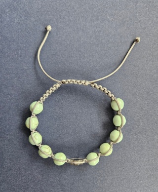 Różaniec na rękę bransoletka howlit