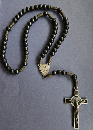Różaniec na szyję św.Ojciec Pio