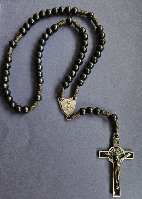 Różaniec na szyję św.Ojciec Pio