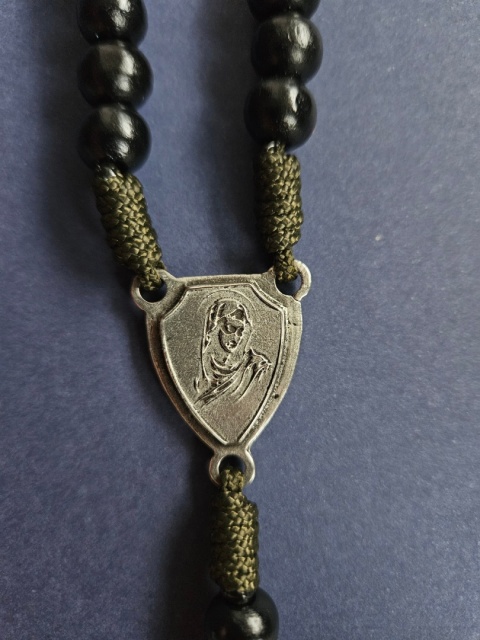 Różaniec na szyję św.Ojciec Pio