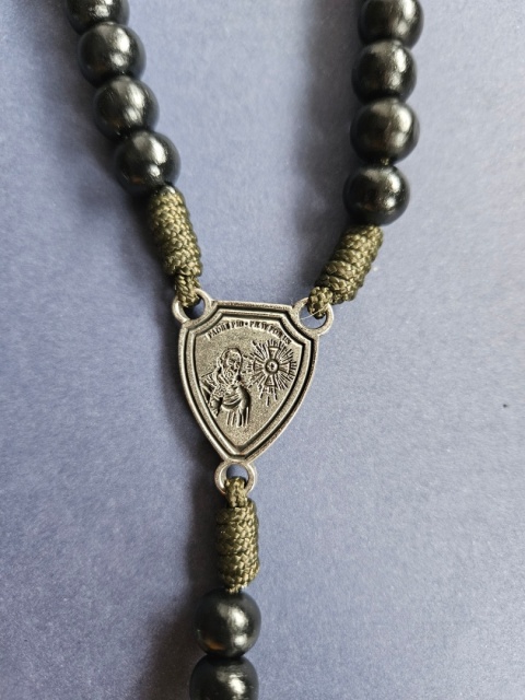 Różaniec na szyję św.Ojciec Pio